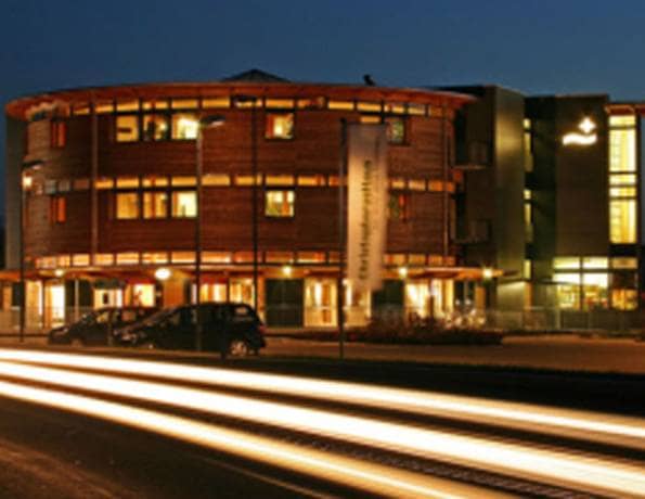 Das Christopherus Haus bei Nacht Das Christopherus Haus bei Nacht